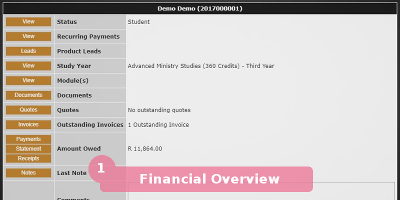 edufin college financial software Software South Africa