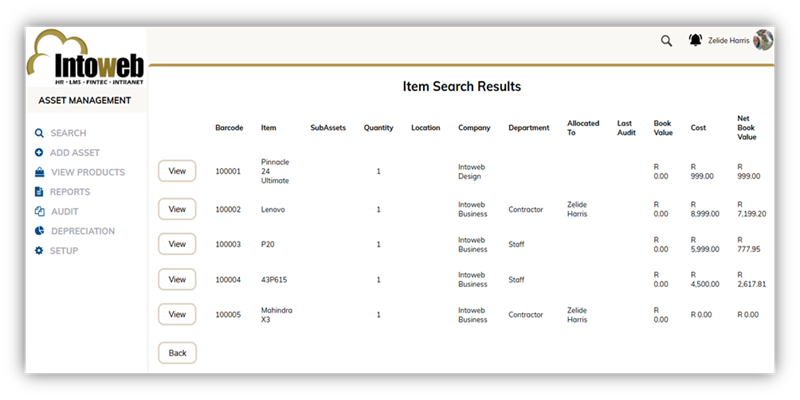 module_asset_management Software South Africa