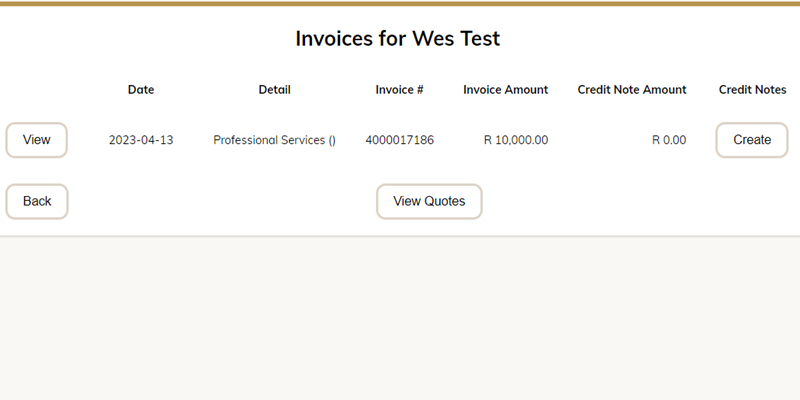 Finances - Sales System Software South Africa