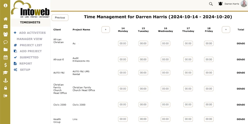 HR Timesheets Records Software South Africa