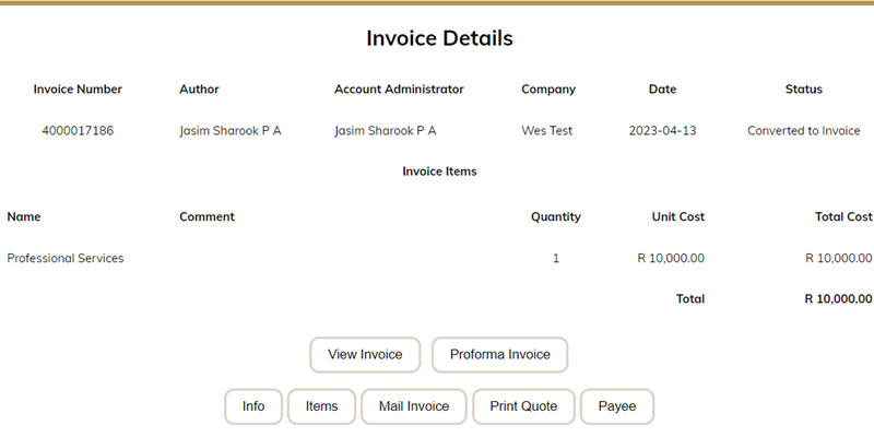 Finances - Invoicing System Software South Africa